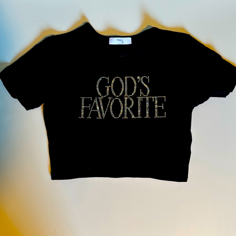 GOD’S FAVORITE TEE BY PRAYING SZ SM